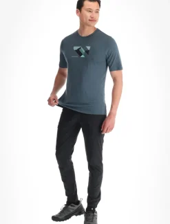 140 Cool Landscape TS M trekking t-shirt heren