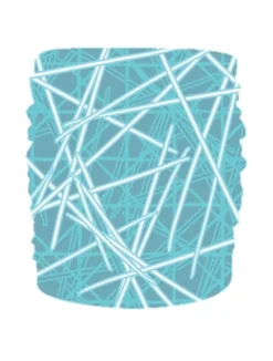 Abstract Gridline sjaal dames