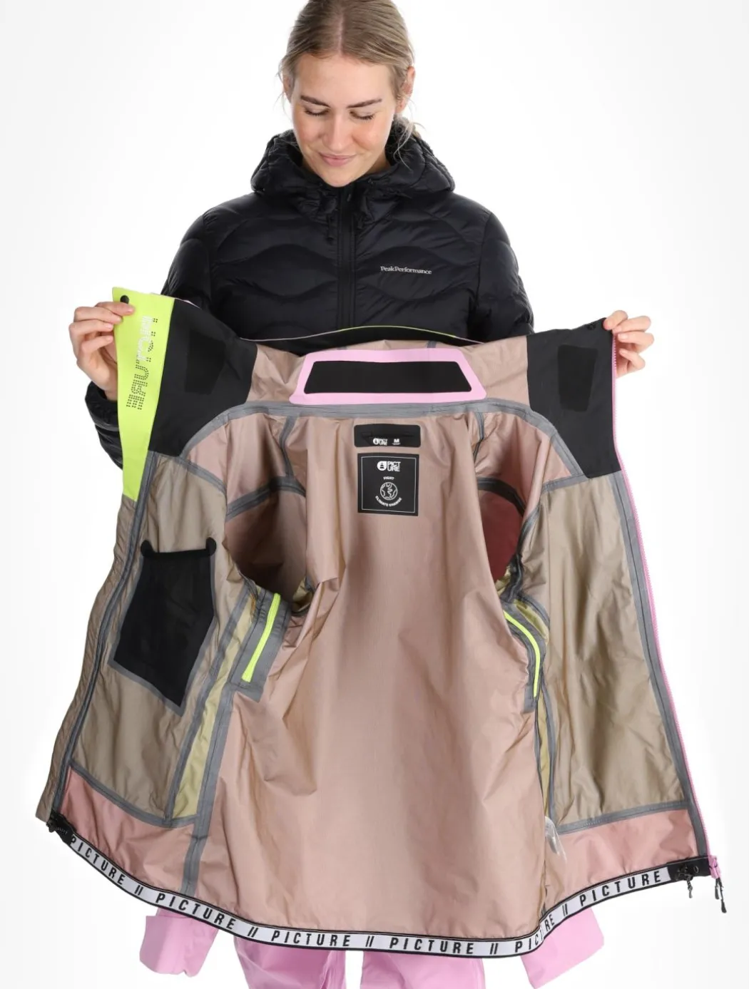 Acidid 3L hardshell ski-jas dames