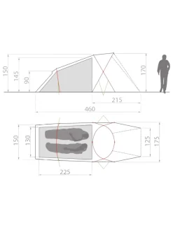 Allround Chapel XT 2P tent unisex