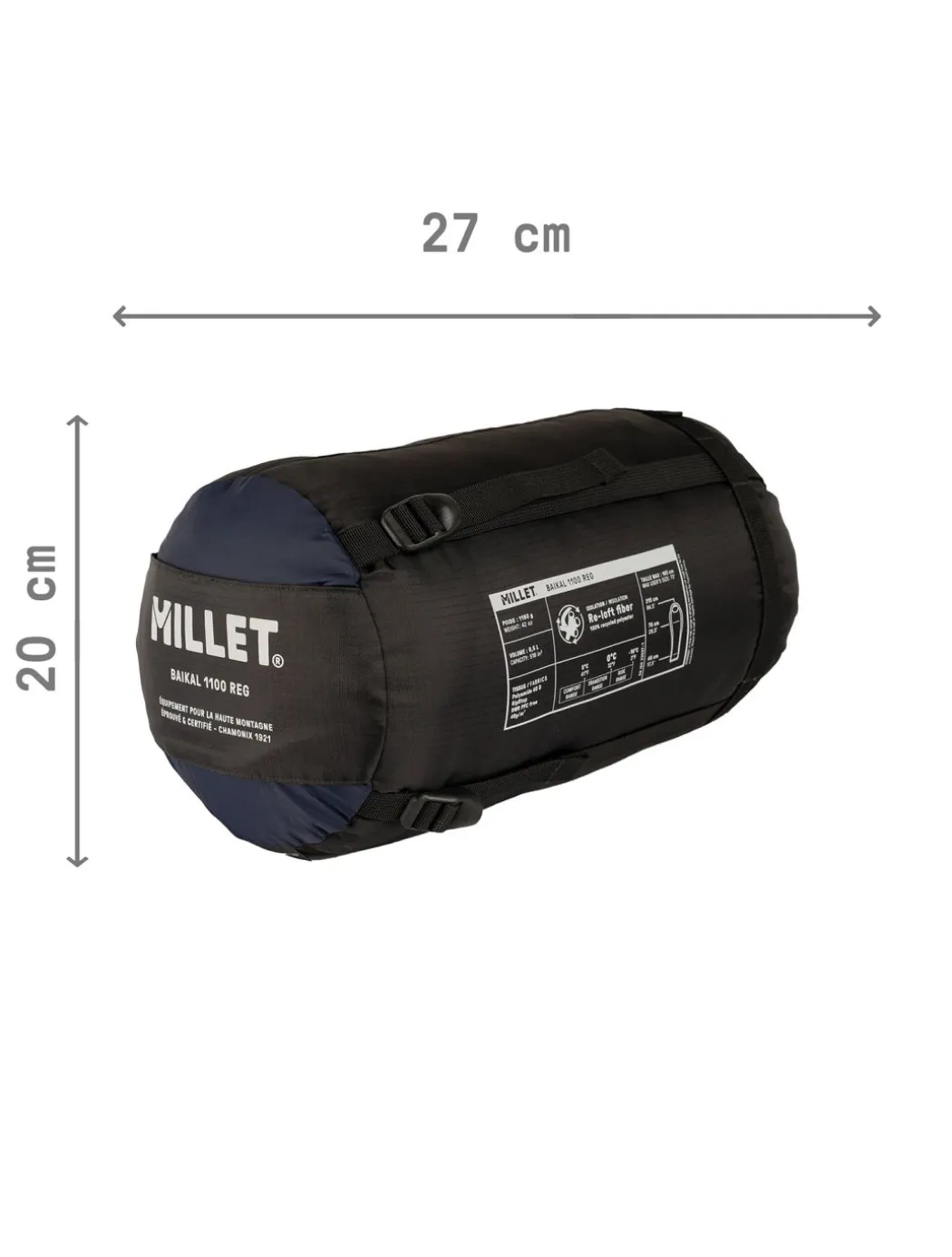 Baikal 1100 Reg slaapzak unisex