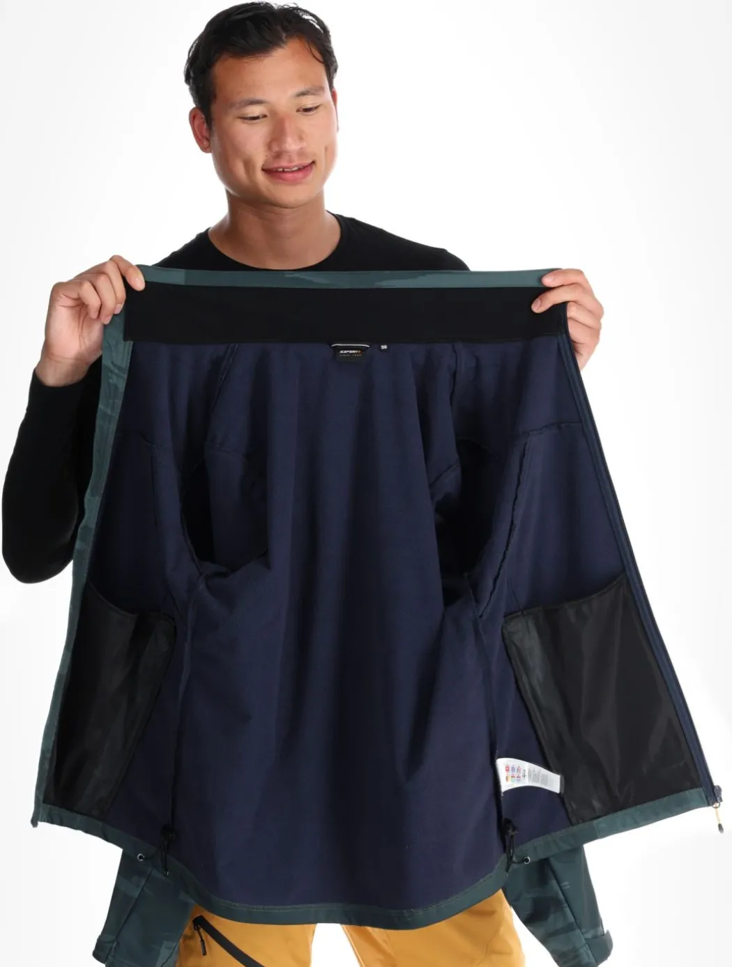 Belen softshell ski-jas heren