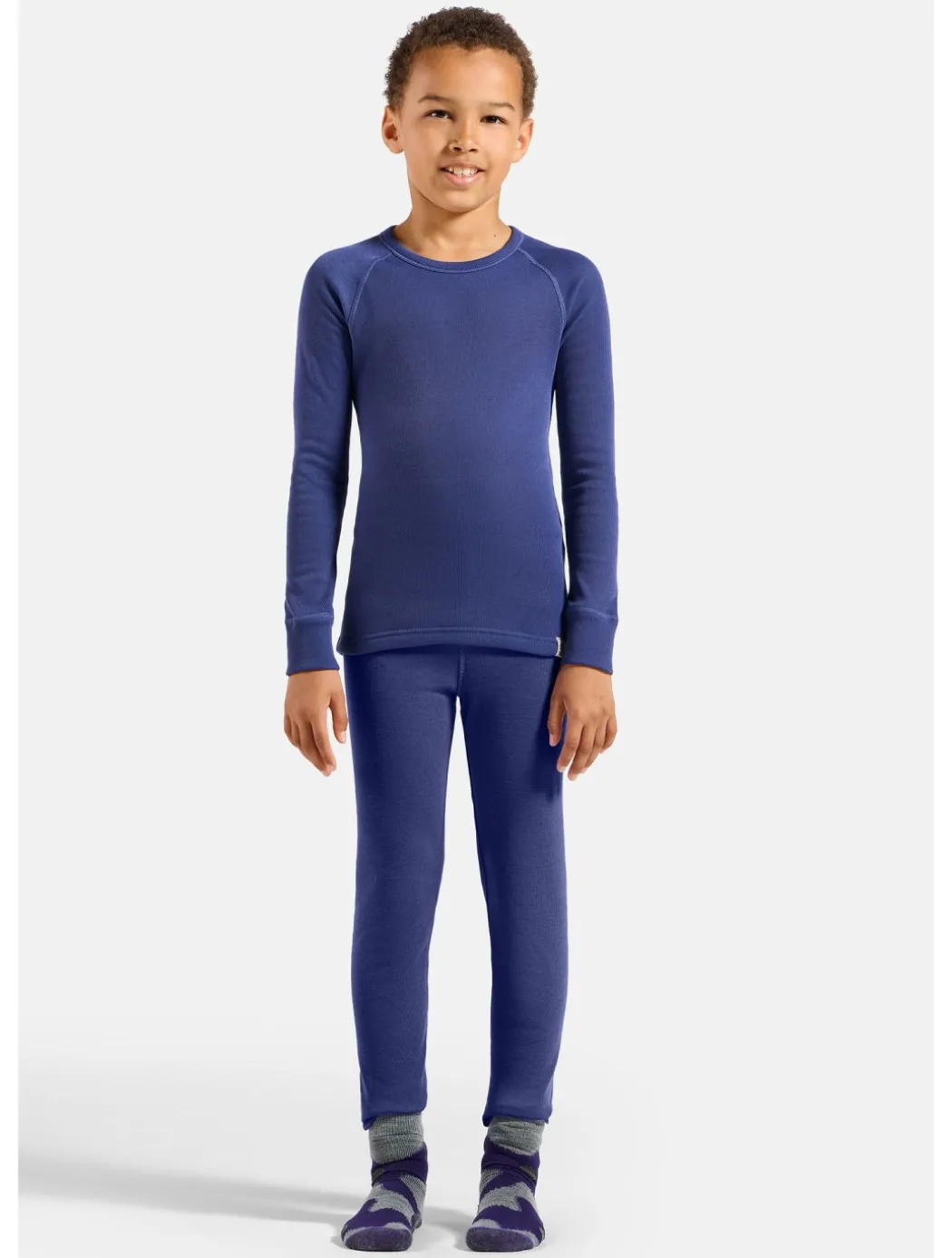 BL Top Crew Neck L/S Active Warm thermoshirt kinderen