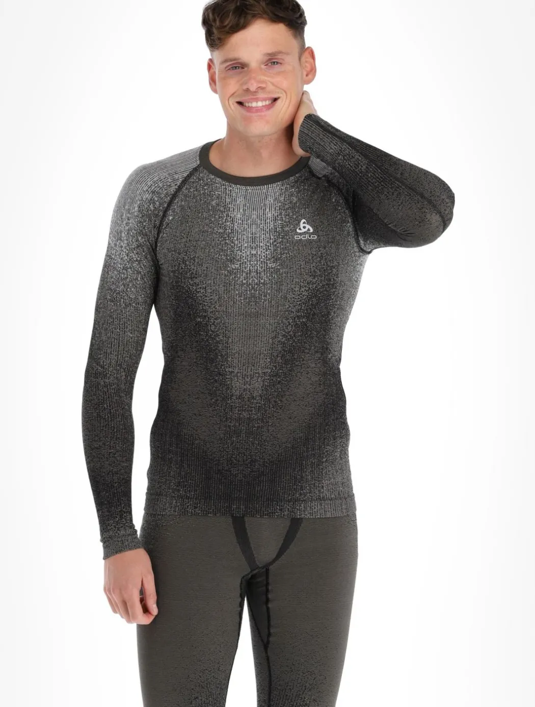 BL Top Crew Neck L/S Performance Warm Blackcomb thermoshirt heren