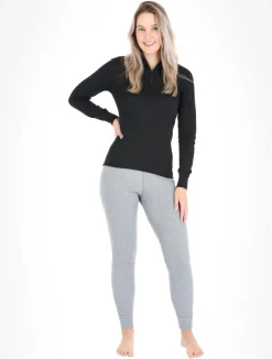 BL Top Turtle Neck L/S Half Zip Active Warm skipully dames