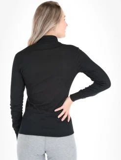 BL Top Turtle Neck L/S Half Zip Active Warm skipully dames