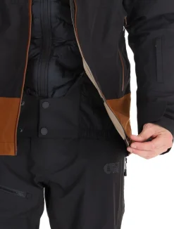 Broader 3L hardshell ski-jas heren