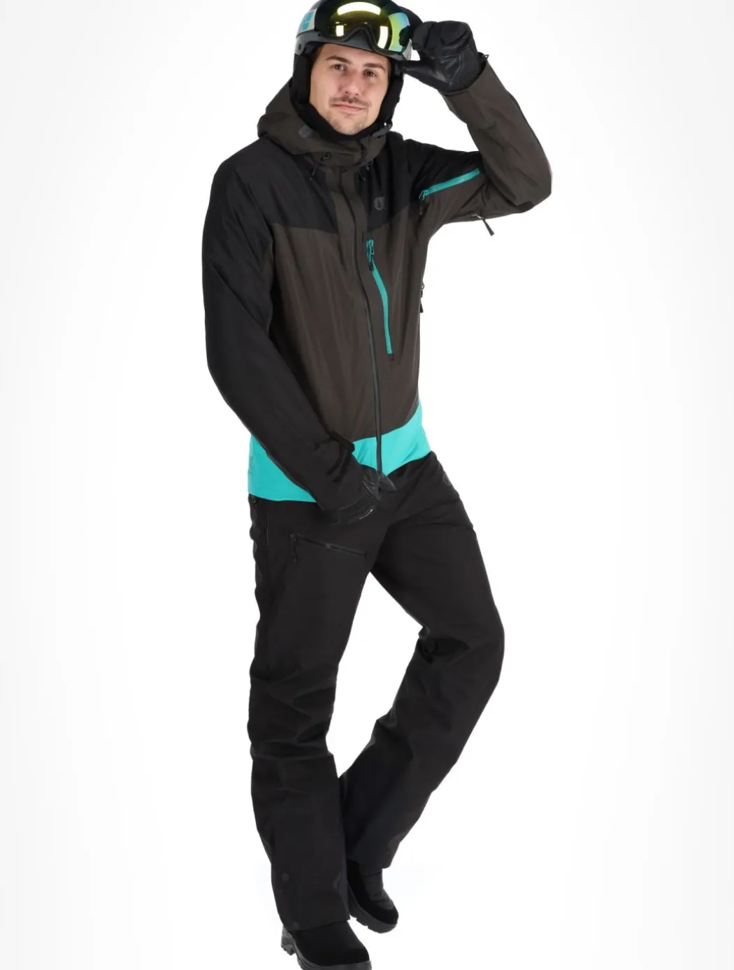 Broader 3L hardshell ski-jas heren