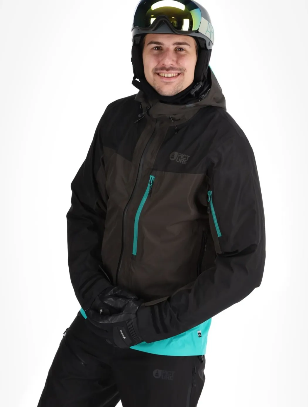 Broader 3L hardshell ski-jas heren