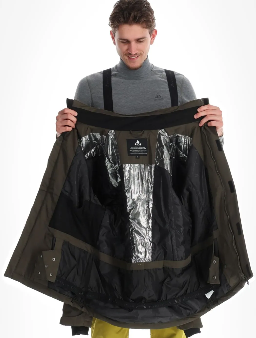 Carbon ski-jas heren