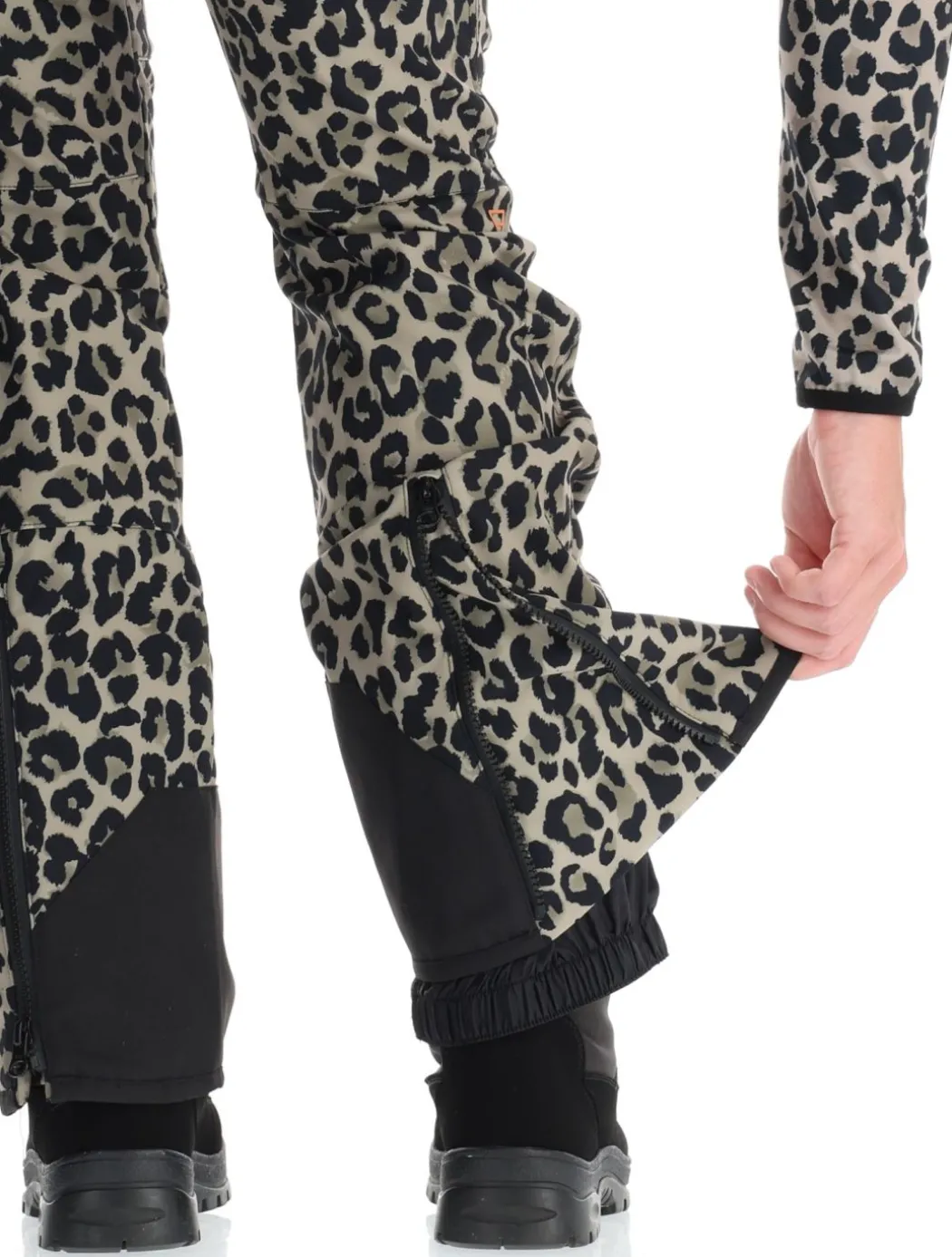 Coldlake Print softshell skibroek dames