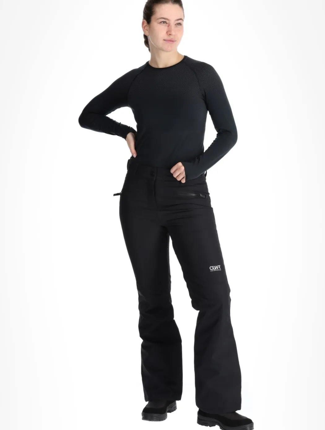 Cork skibroek dames