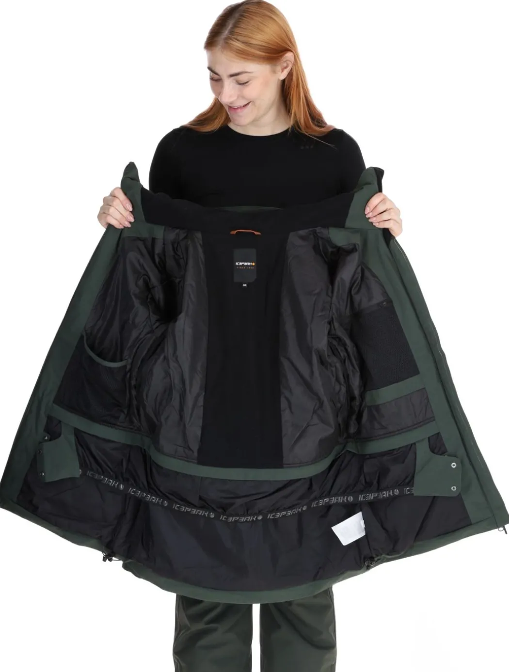 Curran ski-jas dames