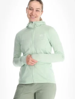 Fleece Light Grid Hoody W trekking vest dames