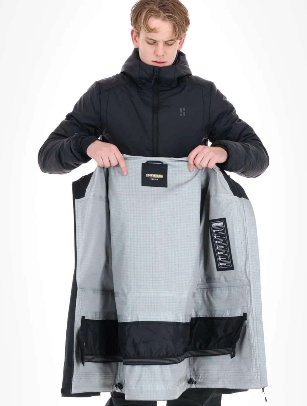 Freeride 3L Shell hardshell ski-jas heren