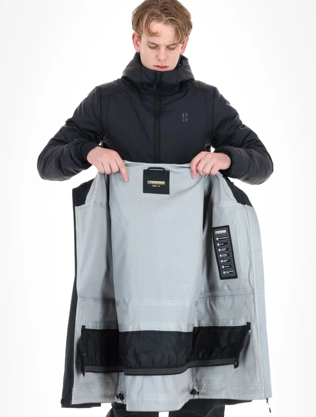 Freeride 3L Shell hardshell ski-jas heren