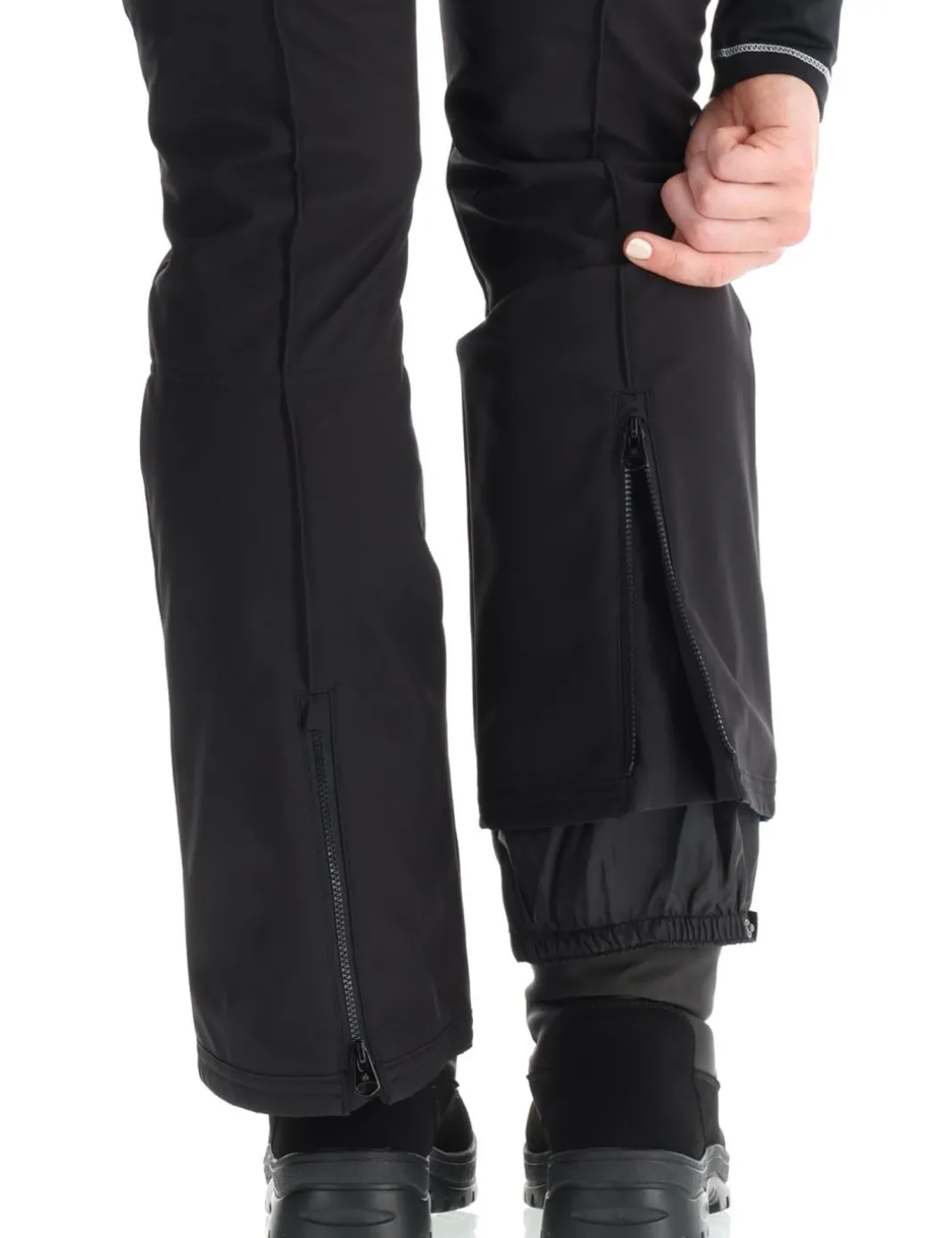 Glide softshell skibroek dames