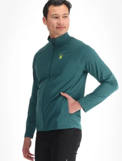 Gridweb Fleece trekking vest heren