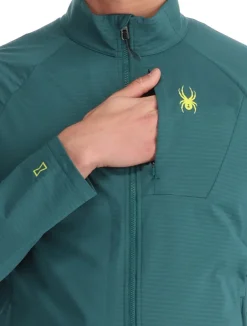 Gridweb Fleece trekking vest heren