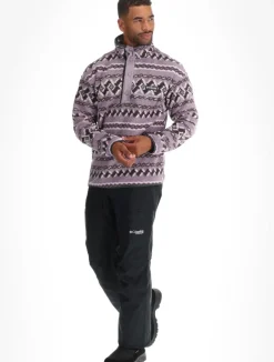 Helvetia™ II Printed Half Snap Fleece skipully heren