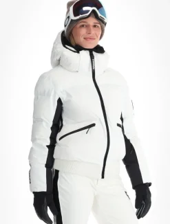 Hooded Ski Bomber Jacket ski-jas dames
