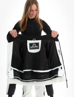 Hooded Ski Bomber Jacket ski-jas dames