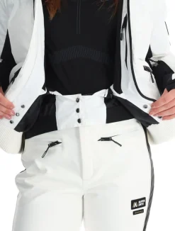 Hooded Ski Bomber Jacket ski-jas dames