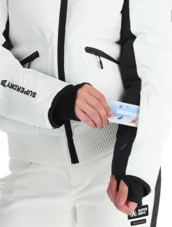 Hooded Ski Bomber Jacket ski-jas dames