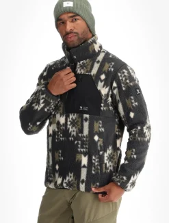 Kelstyn Print Fleece vest heren