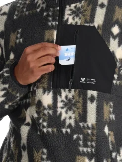 Kelstyn Print Fleece vest heren