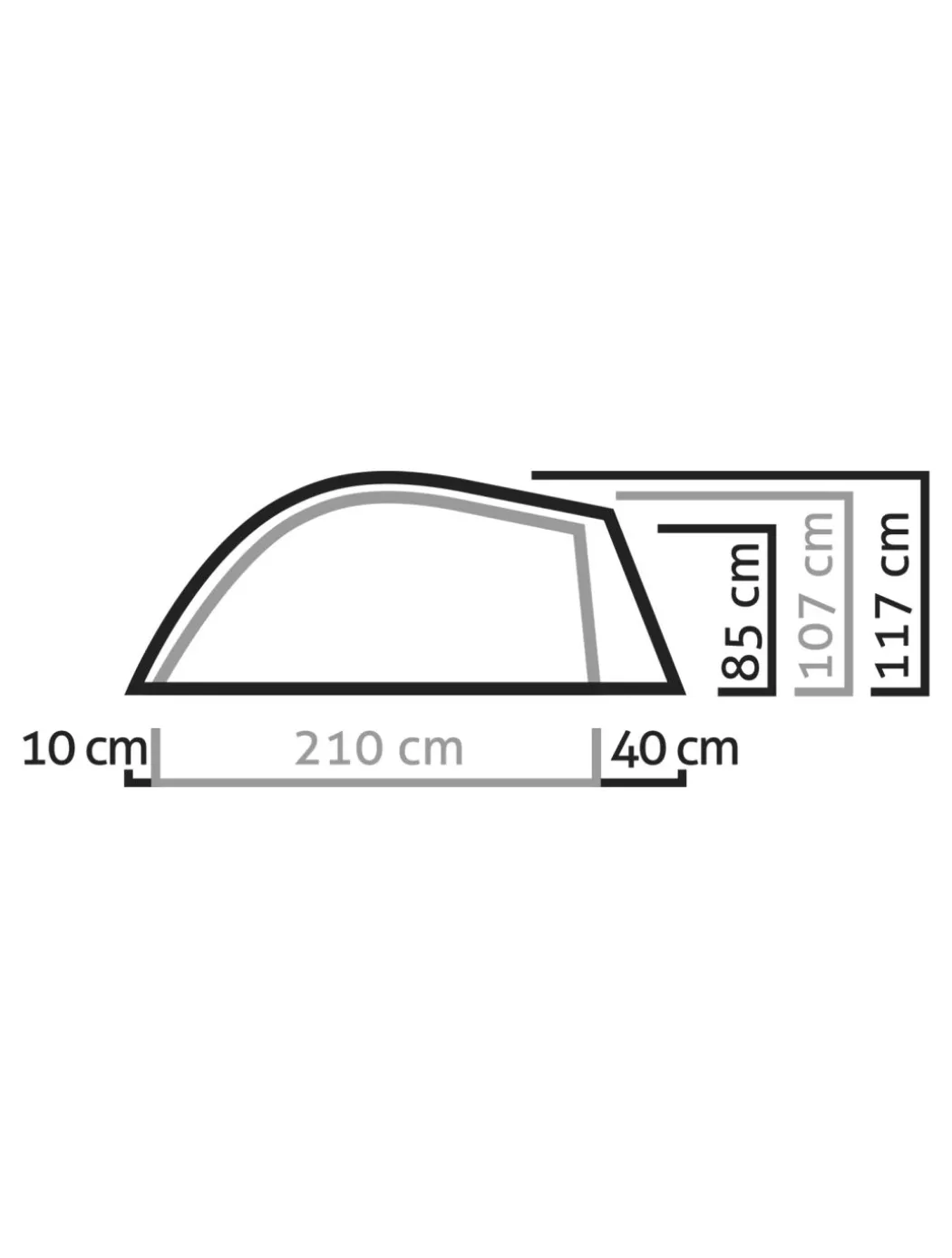 Litetrek Pro III tent unisex