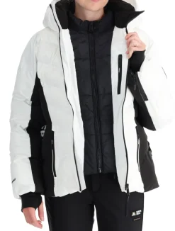 Luxe Belted Ski Padded Jacket ski-jas dames