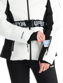 Luxe Belted Ski Padded Jacket ski-jas dames