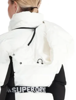 Luxe Belted Ski Padded Jacket ski-jas dames