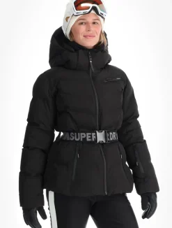 Luxe Belted Ski Padded Jacket ski-jas dames
