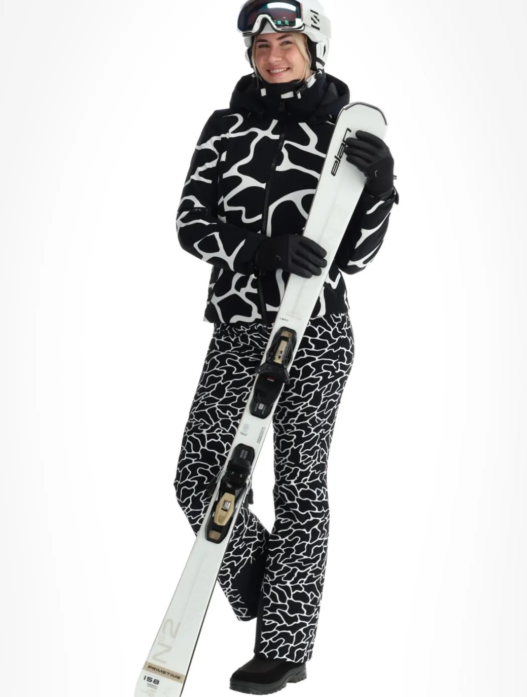 Martha Print ski-jas dames