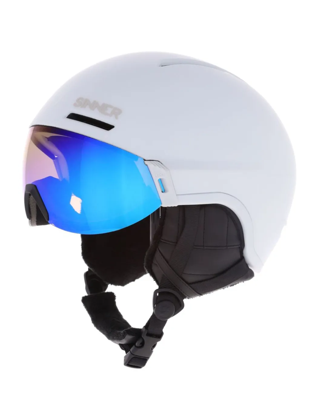 Montblanc skihelm met vizier unisex