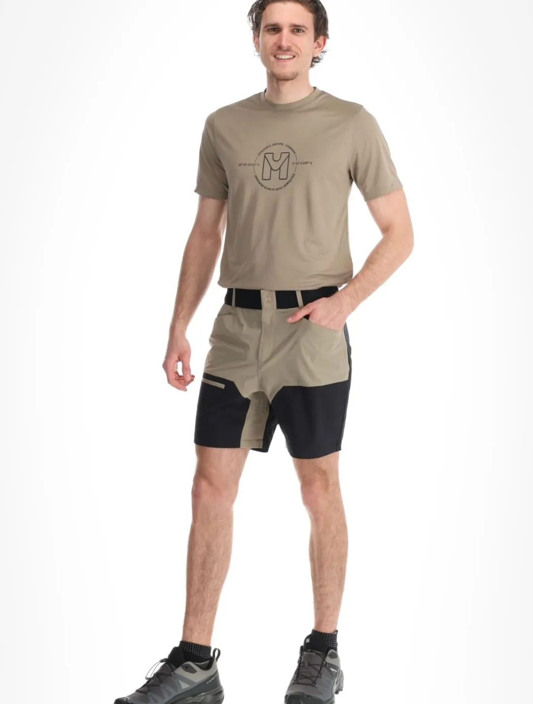 Onega Str Sh M trekking korte broek heren