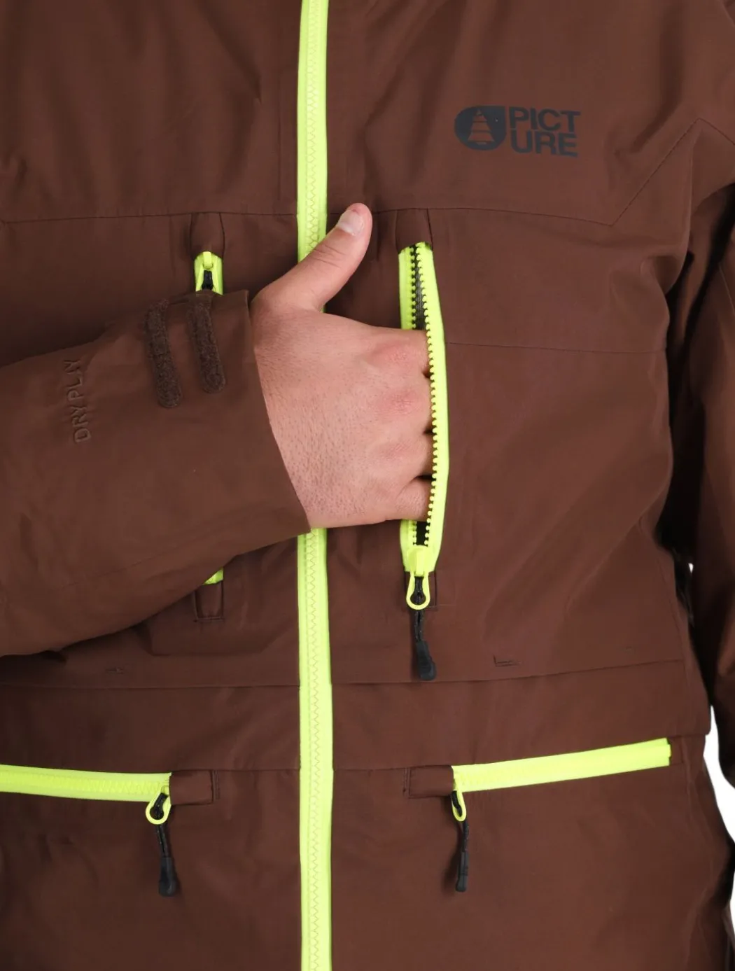 Ozonn 3L hardshell ski-jas heren