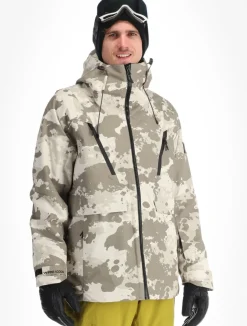 Palmdale M Printed ski-jas heren