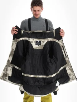Palmdale M Printed ski-jas heren
