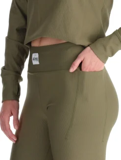 Pocket Rib thermobroek dames
