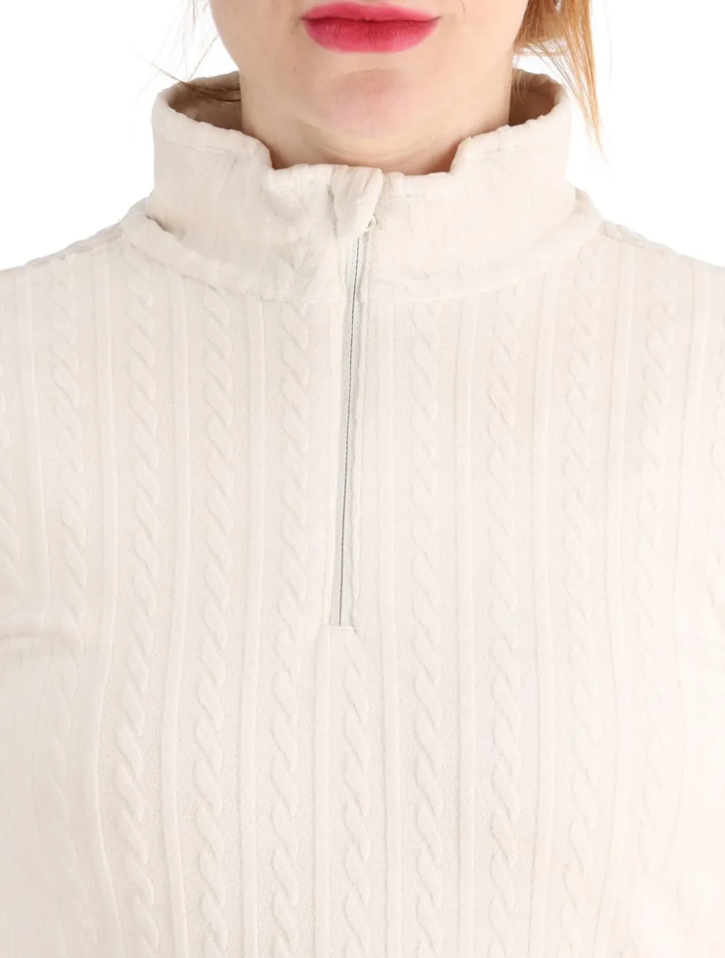 PRTGAIL 1/4 zip skipully dames