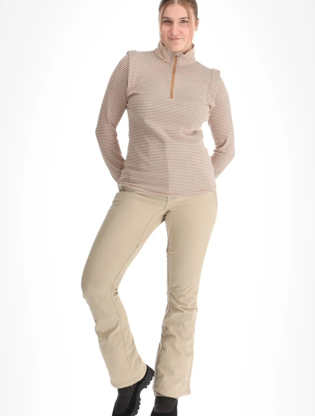 PRTIVORY 1/4 zip skipully dames