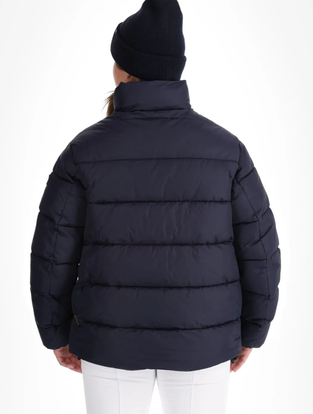 Puffer open W ski-jas dames