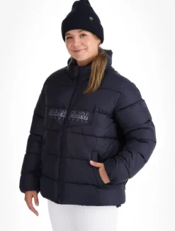 Puffer open W ski-jas dames