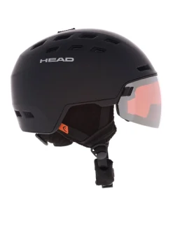 Radar skihelm met vizier unisex