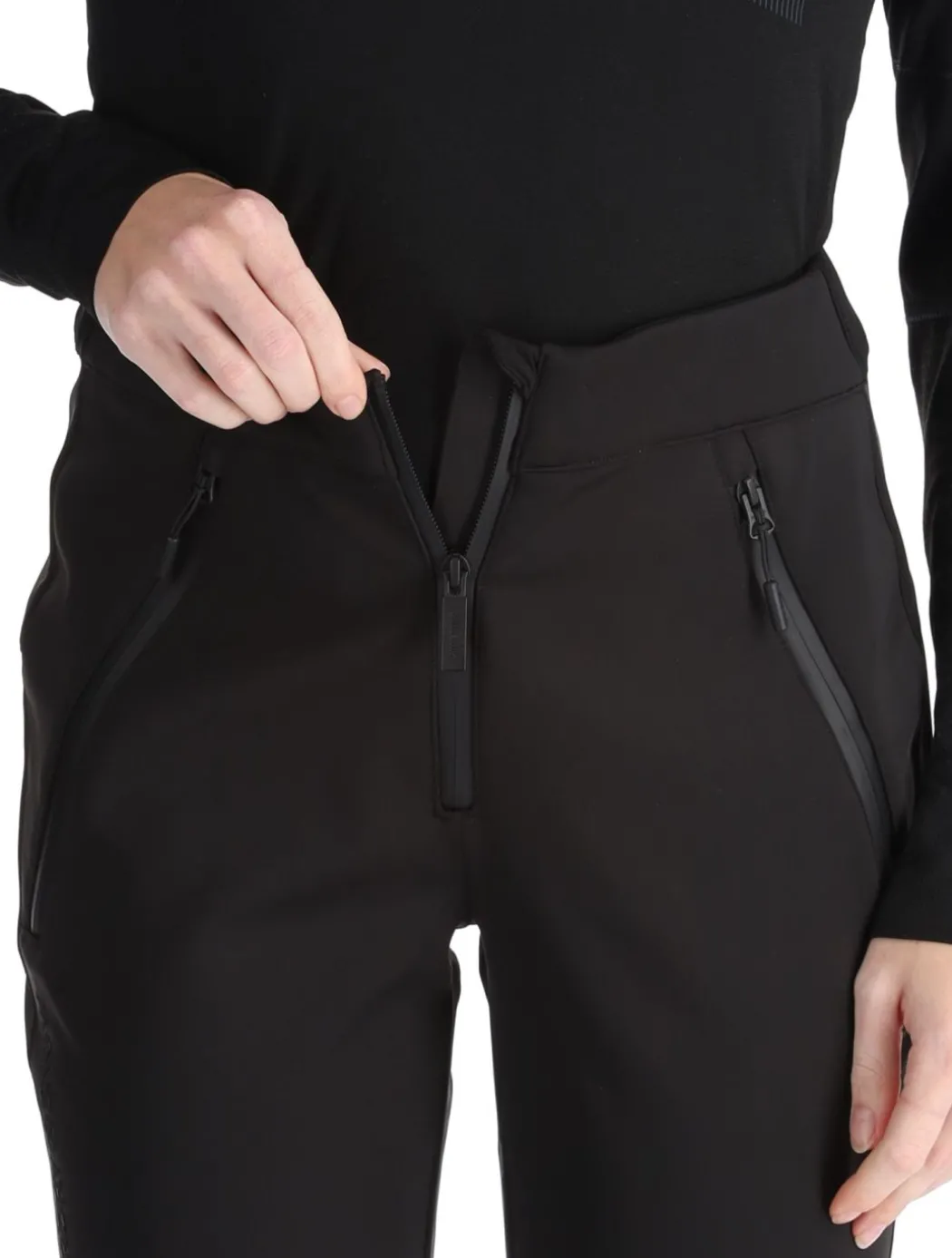 Ski Softshell Slim softshell skibroek dames