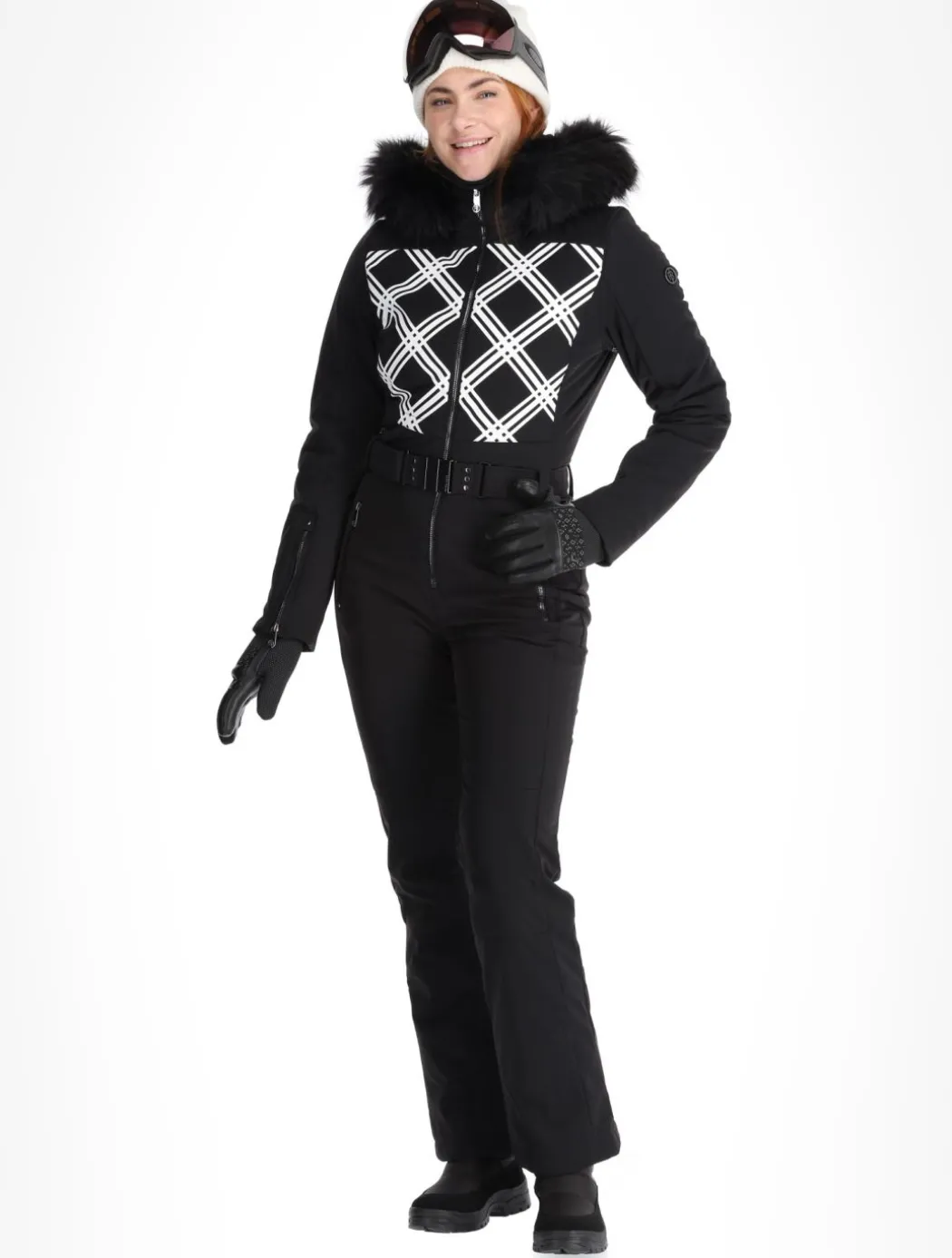 Traditional 24PBH0831/WO/C ski overall dames