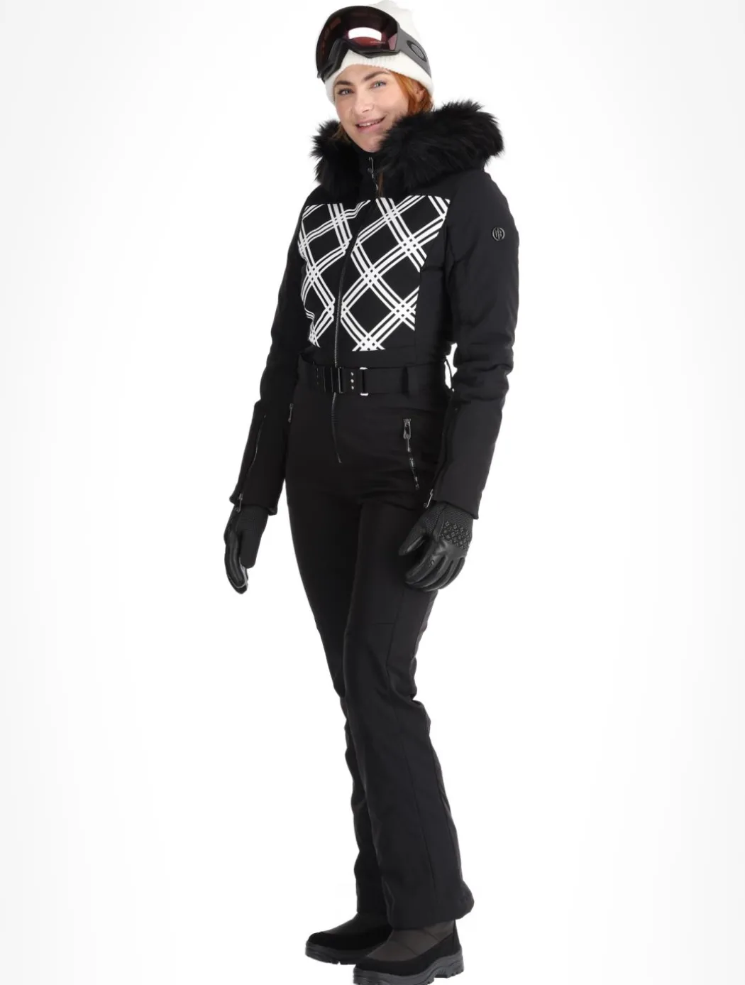Traditional 24PBH0831/WO/C ski overall dames